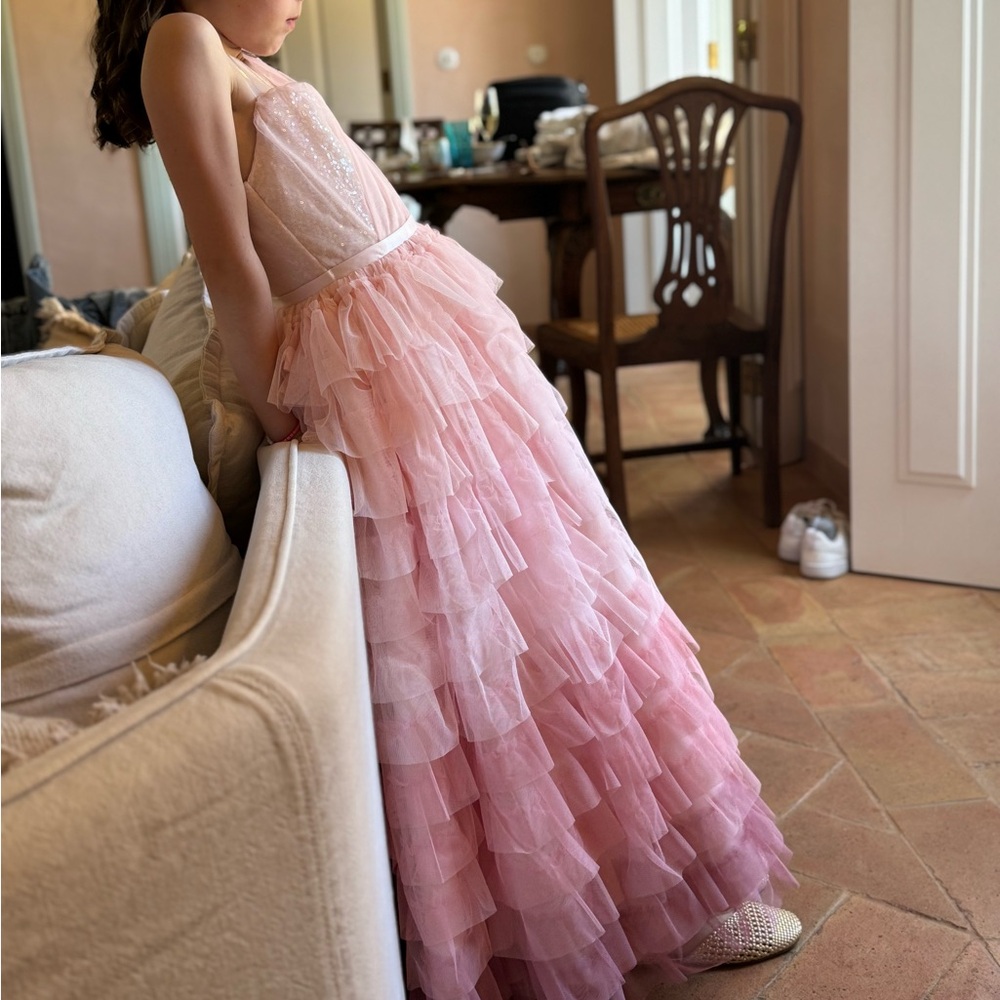 Christian Siriano Pink Ombré Girl’s Dress